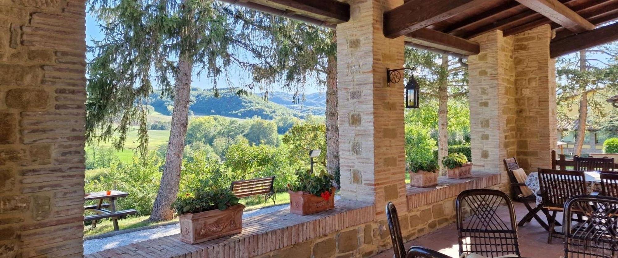 Agriturismo Villa Maria Pia Gubbio Exterior foto