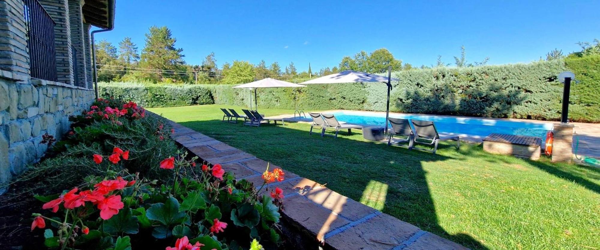 Agriturismo Villa Maria Pia Gubbio Exterior foto
